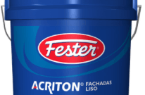 acrílico acriton fachadas liso fester
